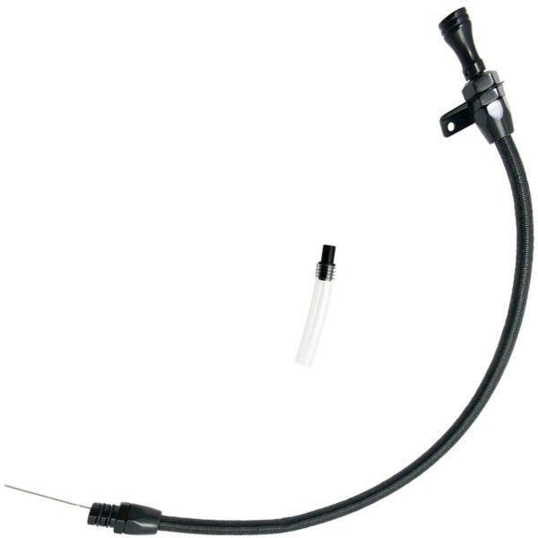 Specialty Products Flexible Transmission Dipstick - Braided Stainless - Black - C6