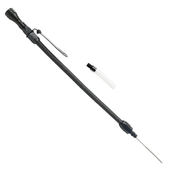Specialty Products Flexible Engine Oil Dipstick - Block Mount - Black - Mopar Gen III Hemi