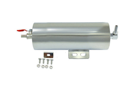 Specialty Products Radiator Overflow Tank - 20 oz - 8 in Tall - 5 in Wide - Polished Stainless