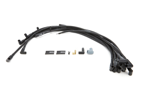 Scott Performance High Performance Spiral Core 10 mm Spark Plug Wire Set - Black - 90 Degree Plug Boots - Big Block Chevy CH-516-1