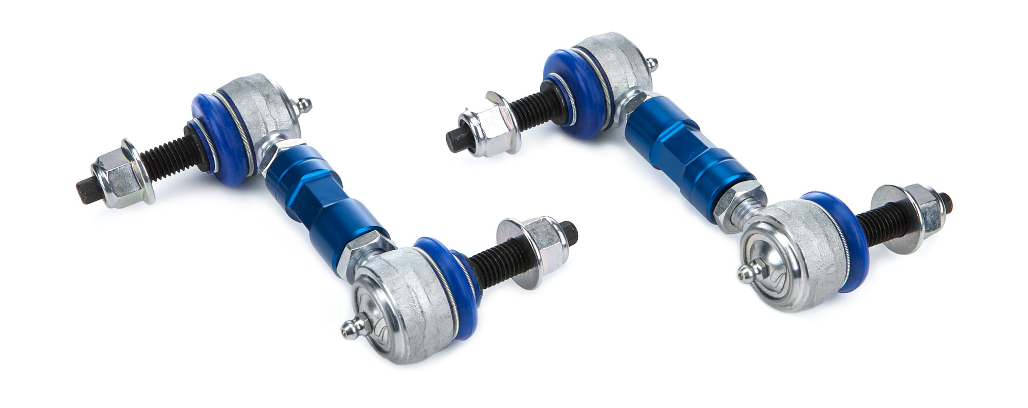 Steeda Adjustable End Link - Blue - Ford Mustang 2015-24 (Pair)
