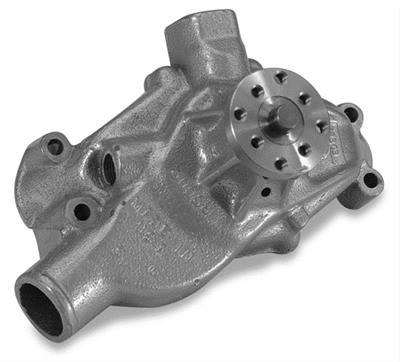 Stewart Stage 3 Aluminum Water Pump - Reverse Rotation - Short Design -  Small Block Chevy