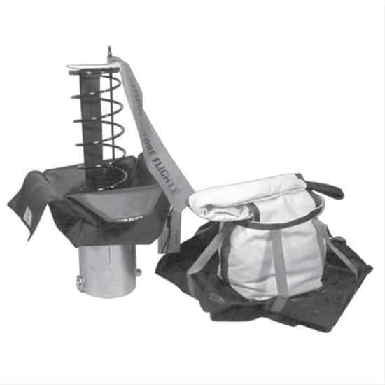 Stroud Model 410 Drag Parachute - Black