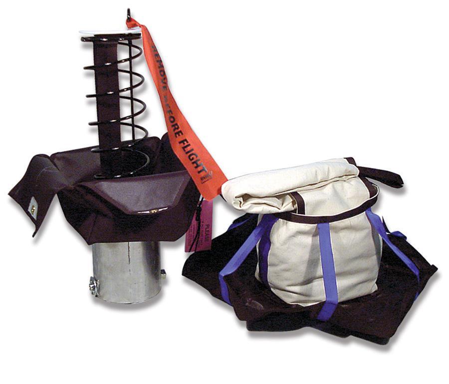 Stroud Model 420 Drag Parachute - Black