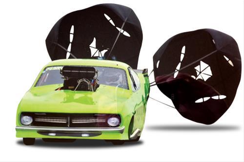 Stroud Model 430 Drag Parachute - Size 26 - Black