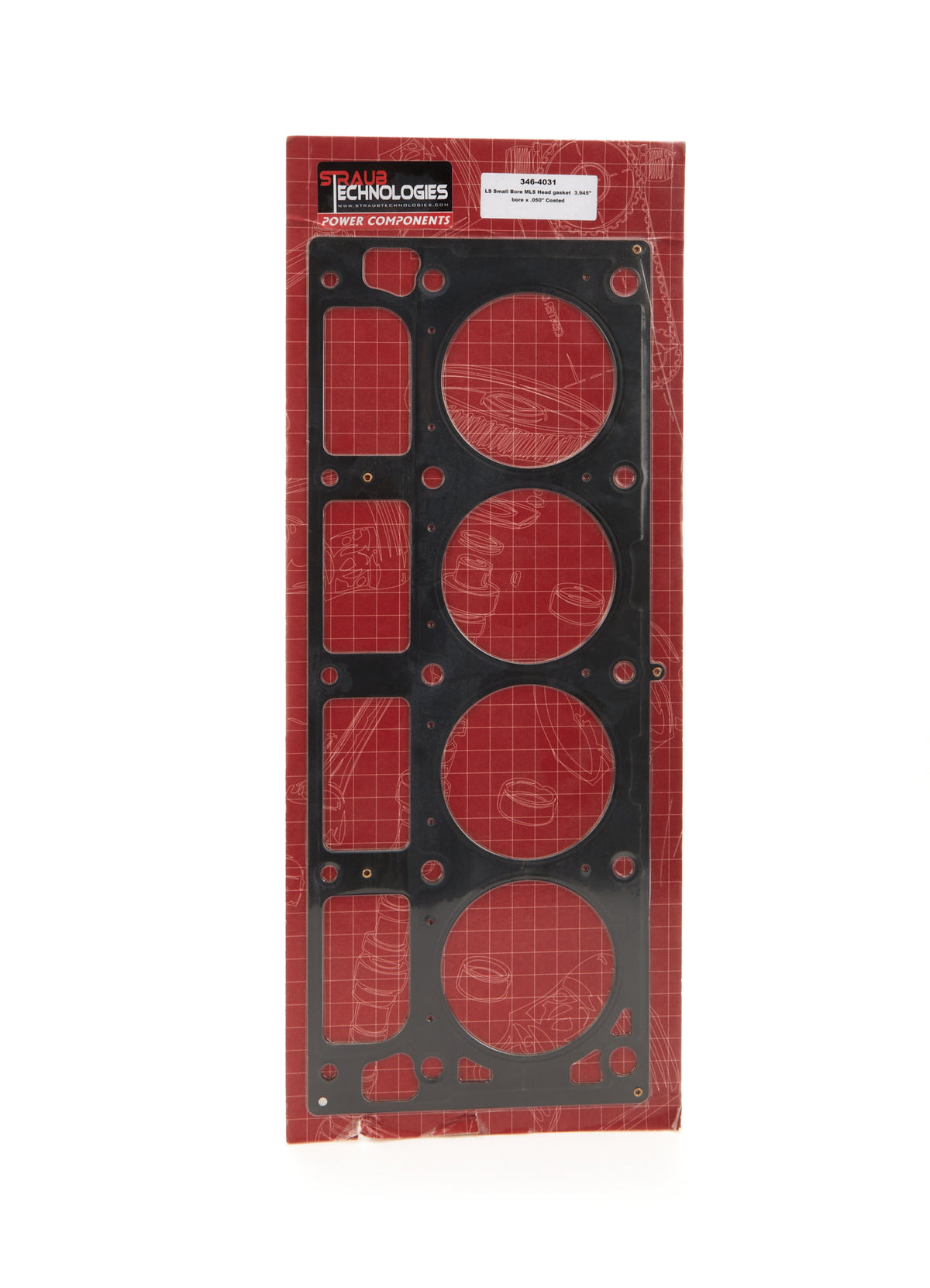 Straub Technologies Cylinder Head Gasket - 3.945 in Bore - GM LS-Series