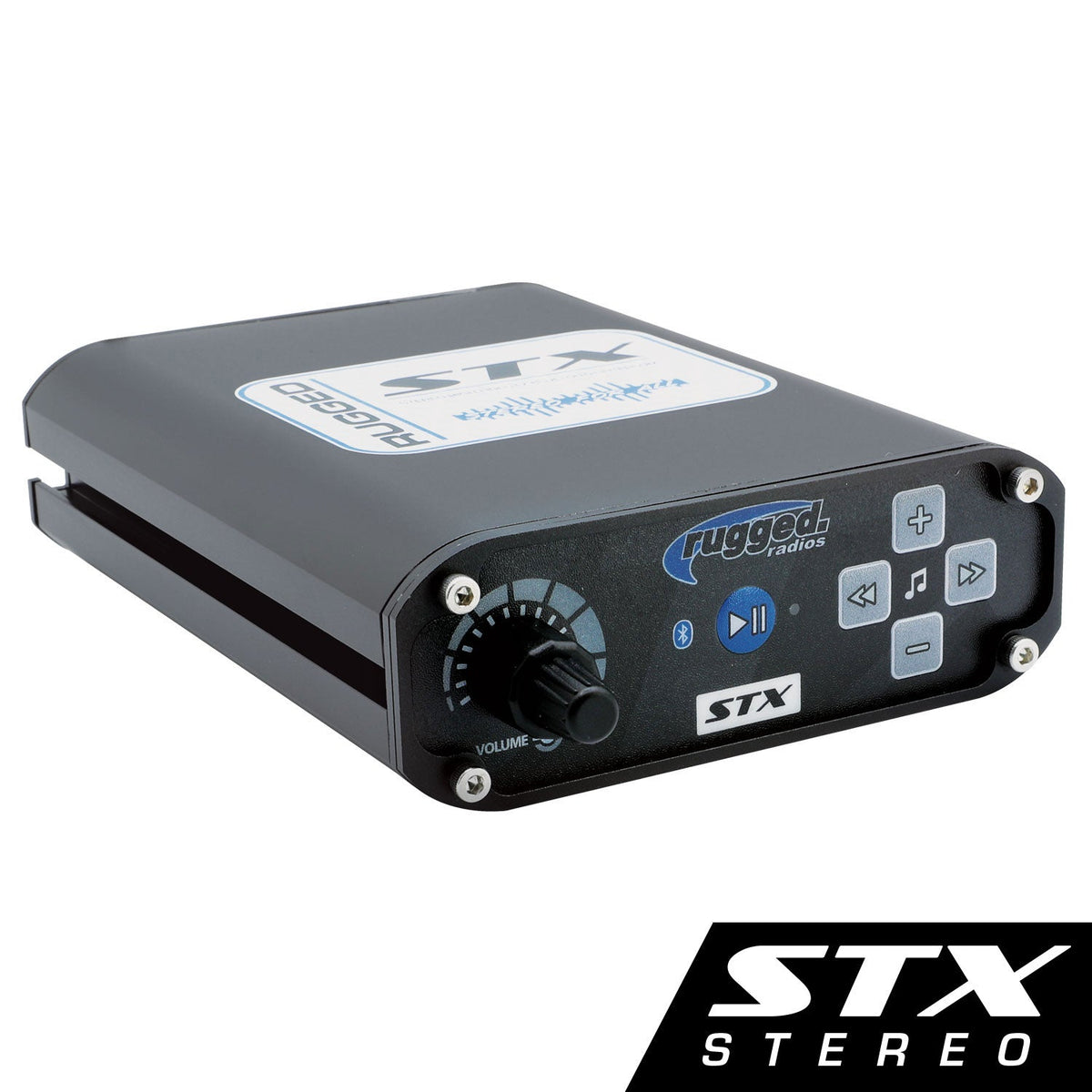 Rugged Radios STX - STEREO High Fidelity Intercom /w Bluetooth Music STX