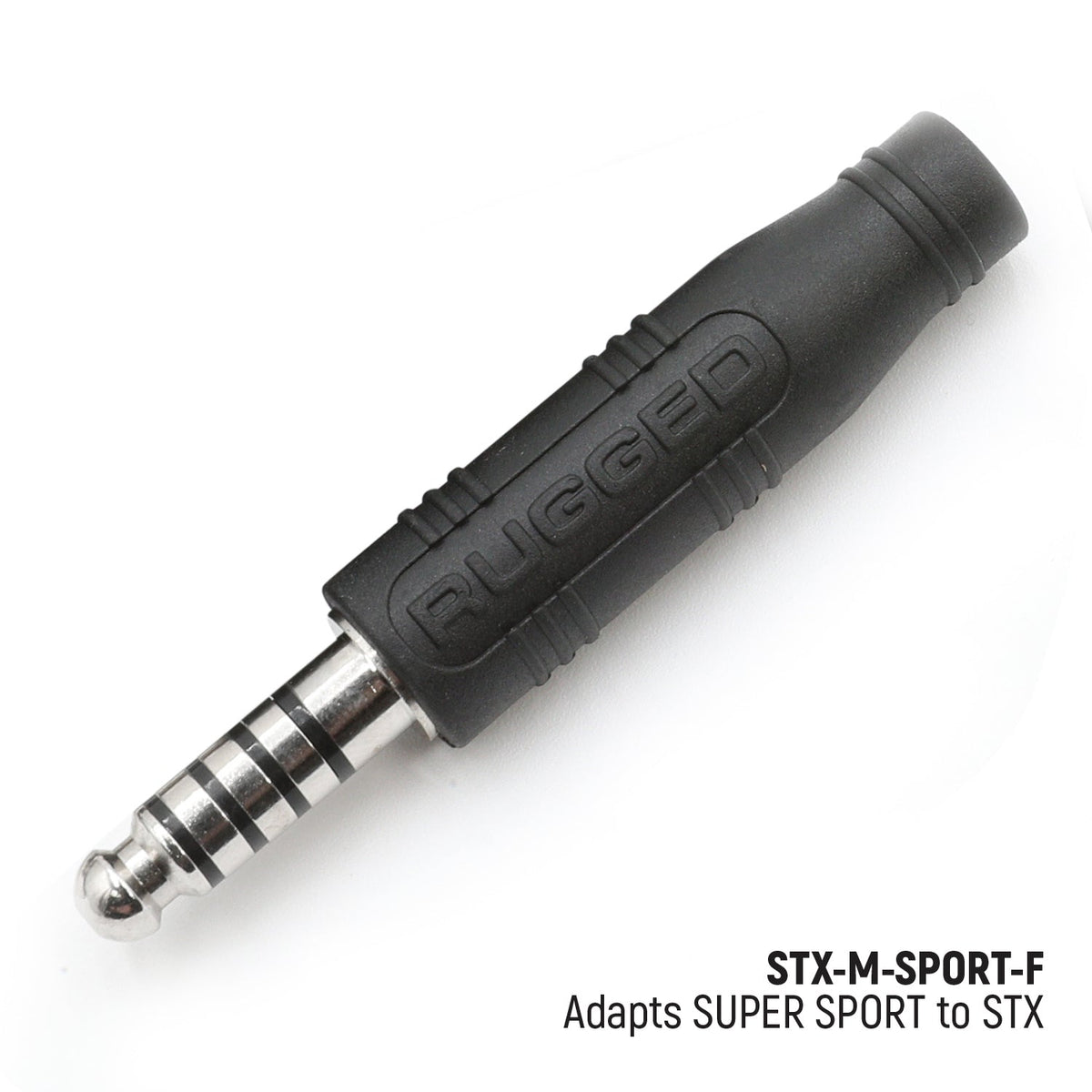 Rugged Radios OFFROAD and STX SUPER SPORT Headset and Helmet Kit Adapter - Adapter for STX Stereo Cables STX-M-SPORT-F