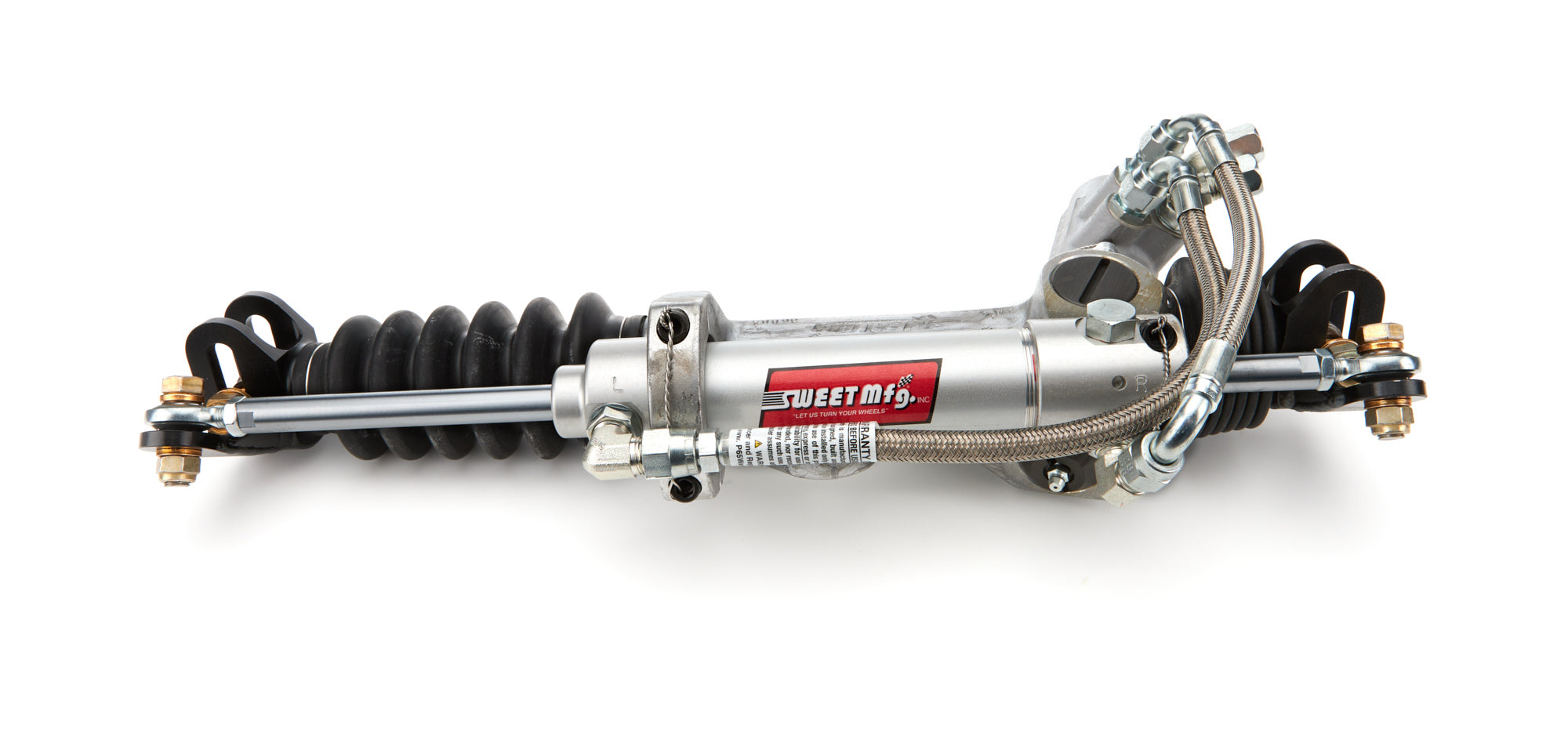 Sweet Dual Power Rack & Pinion - 0.250 Servo - 2-1/2 in Speed - 18-1/4 in Center - 5/8 in Slotted On Center Rod End Eye