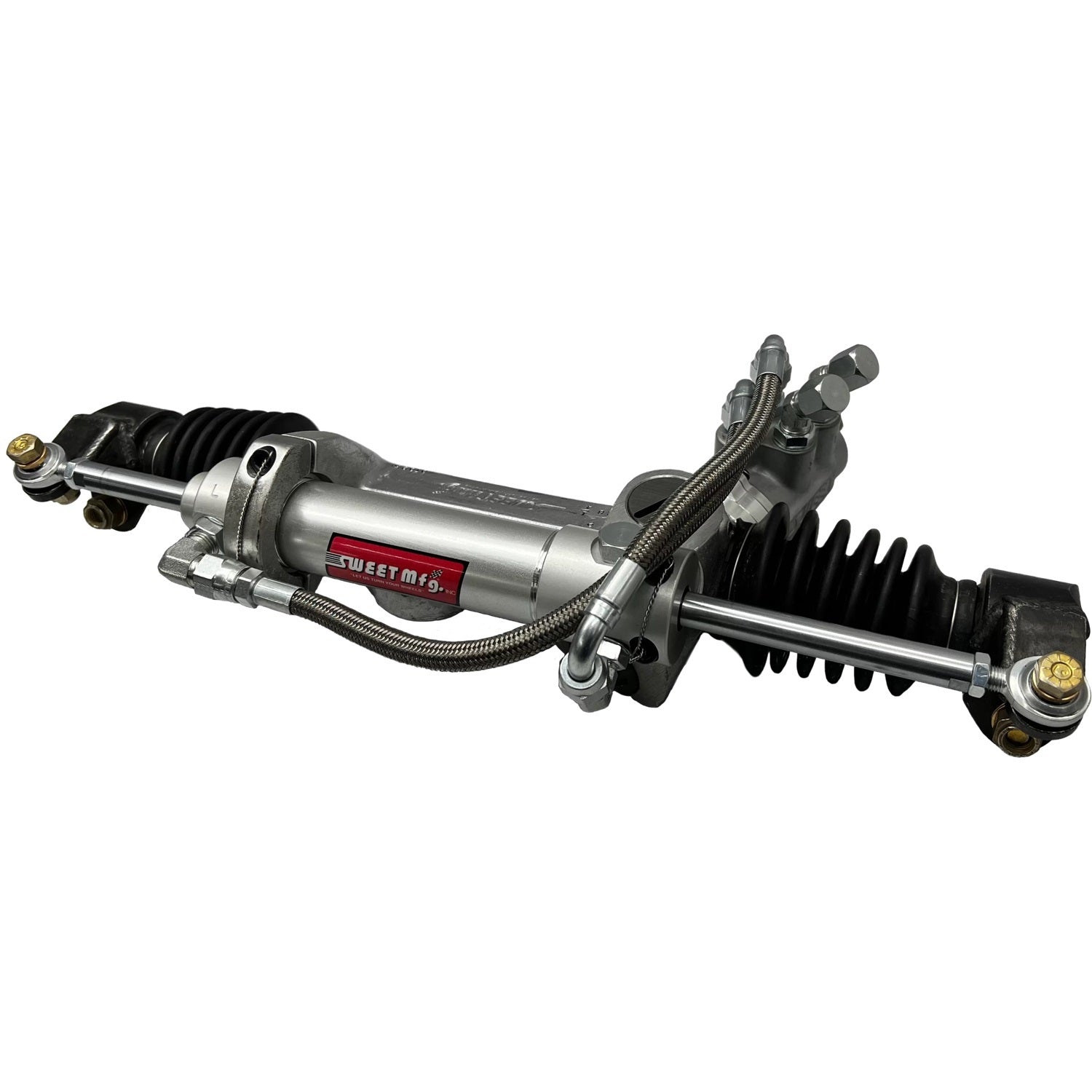 Sweet Dual Power Rack & Pinion - 0.235 in Servo - 3 in Speed - 18-1/4 in Center 5/8-18 in Thread Rod End Eye