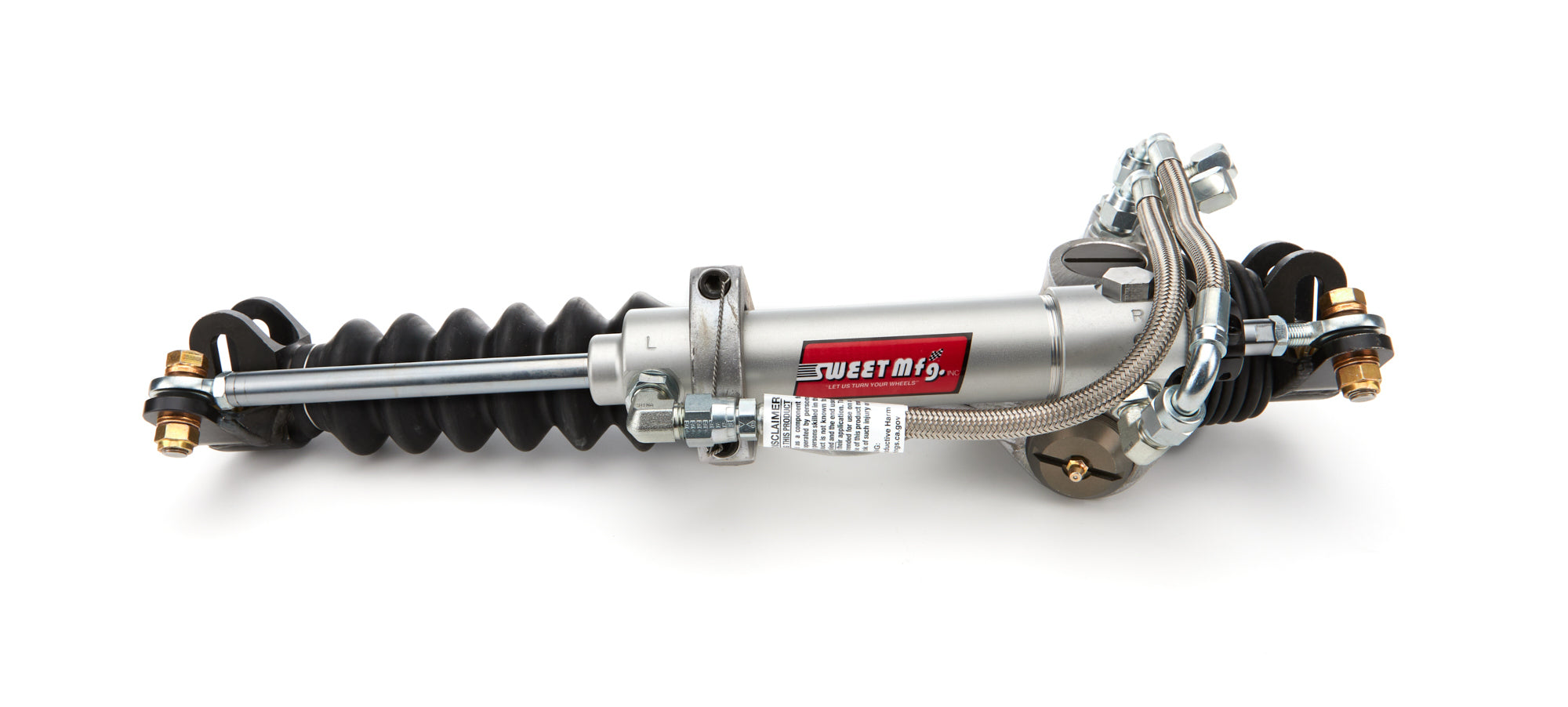 Sweet Dual Power Rack & Pinion - 0.235 in Servo - 4 in Speed - 18-1/4 in Center - 5/8 in Slotted On Center Rod End Eye