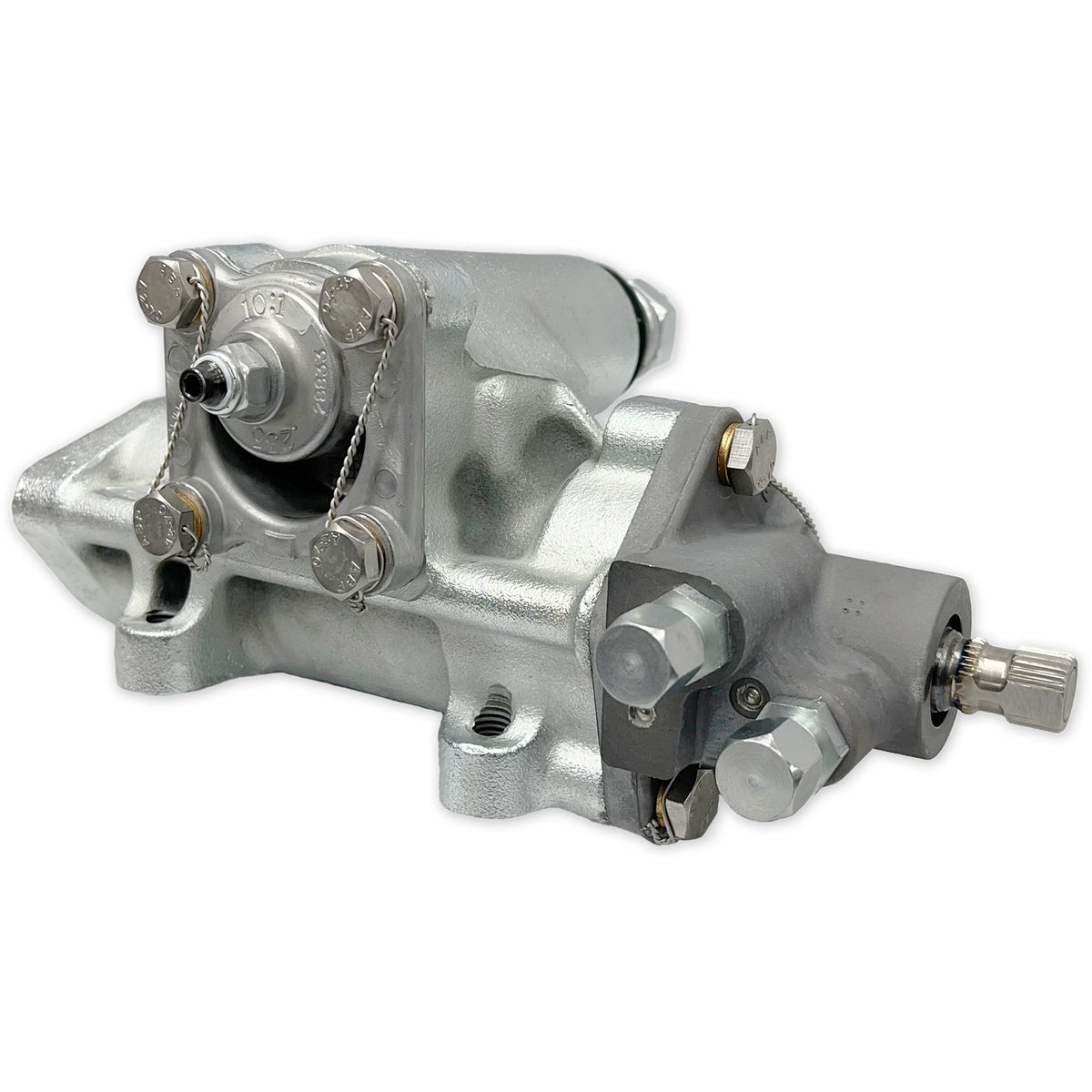 Sweet 600 Series Power Steering Box - 4-Bolt - 8 to 1 Ratio - 0.235 in Valve