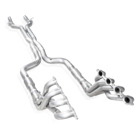Stainless Works Stainless Headers w/ Converters - 2 in Primary - 3 in Collector - X-Pipe - GM GenV LT-Series (Chevy Camaro 2016-20)