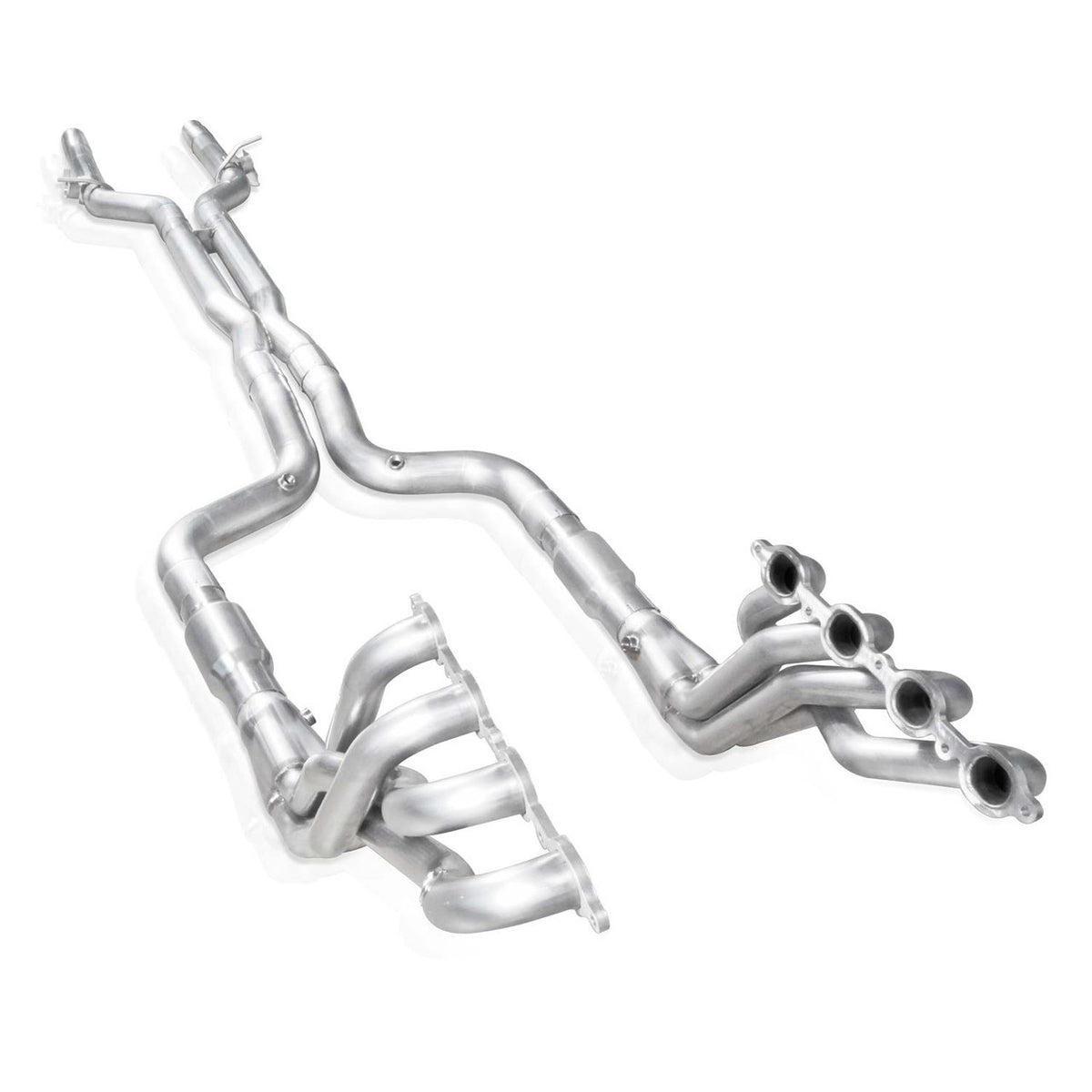 Stainless Works Stainless Headers w/ Converters - 1.875 in Primary - 3 in Collector - X-Pipe - GM GenV LT-Series (Chevy Camaro 2016-20)