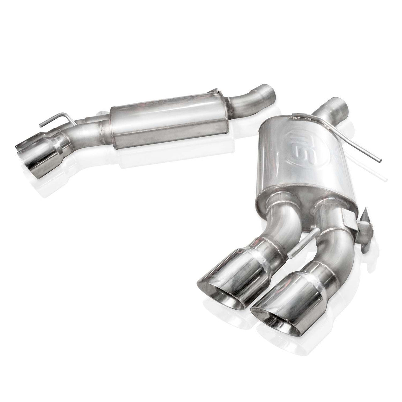 Stainless Works Legend Axle-Back Stainless Exhaust System - 3 in Diameter - GM LS-Series - Chevy Camaro 2016-21