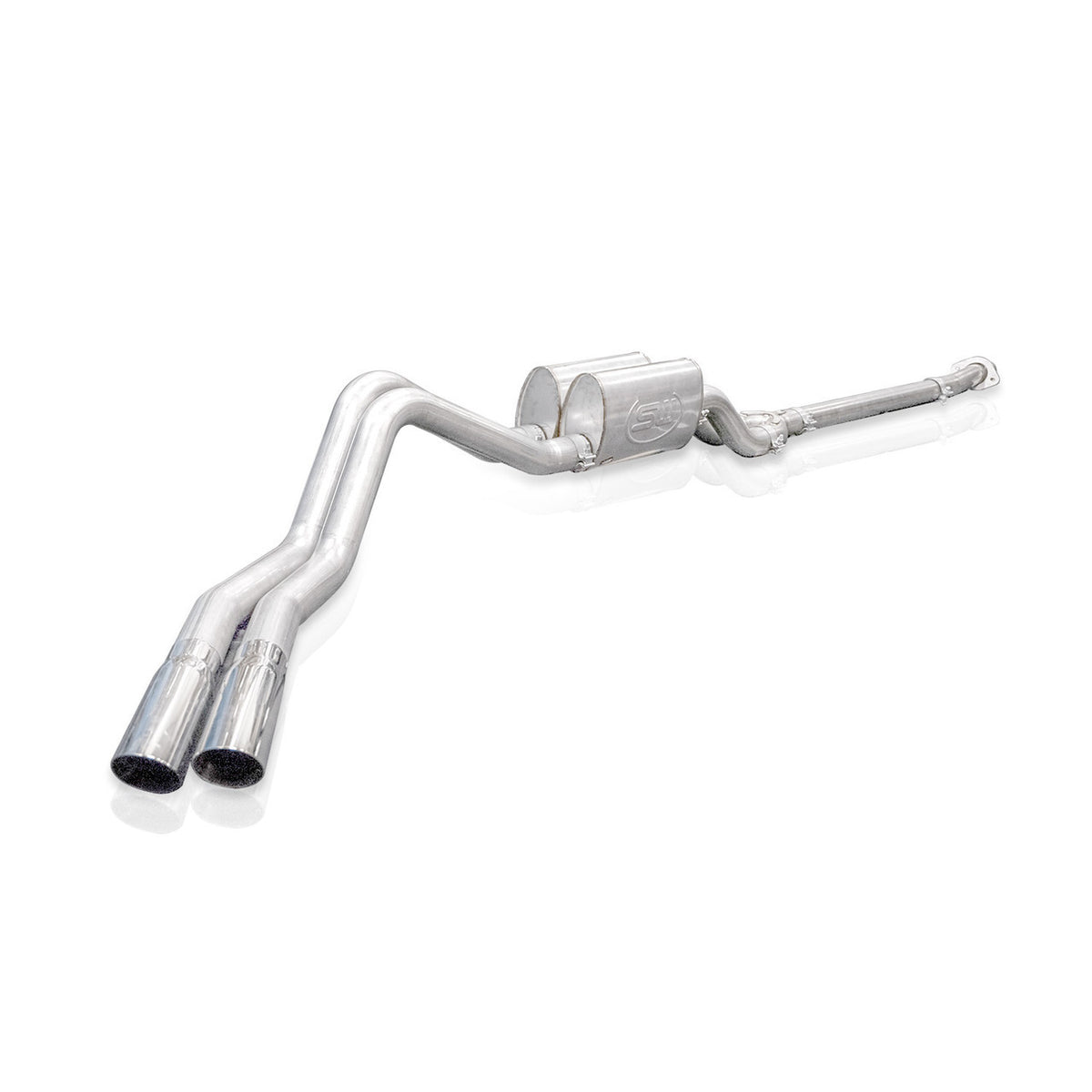 Stainless Works Redline Cat-Back Kit Stainless Exhaust System - 3 in Diameter - Ford Coyote - Ford Fullsize Truck 2021-22