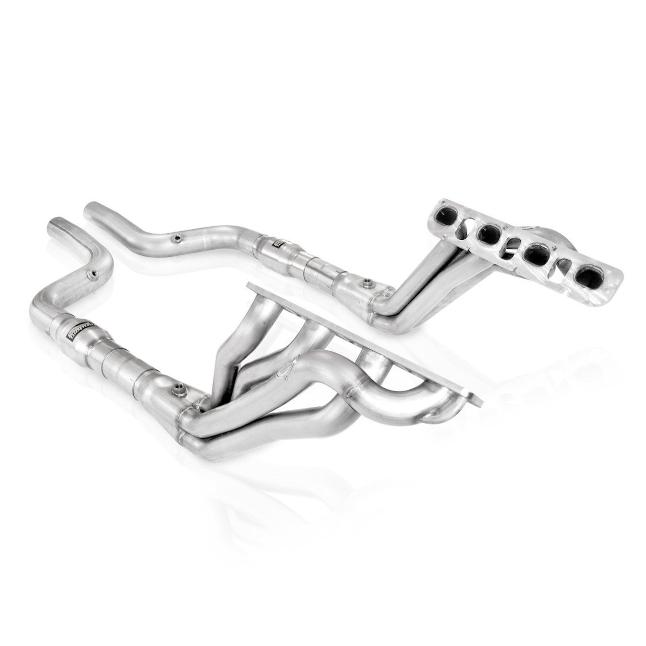 Stainless Works Long Tube Headers w/ Catalytic Converters - 2 in Primary - 3 in Collector - Mopar Gen III Hemi - Dodge Challenger / Charger 2006-21