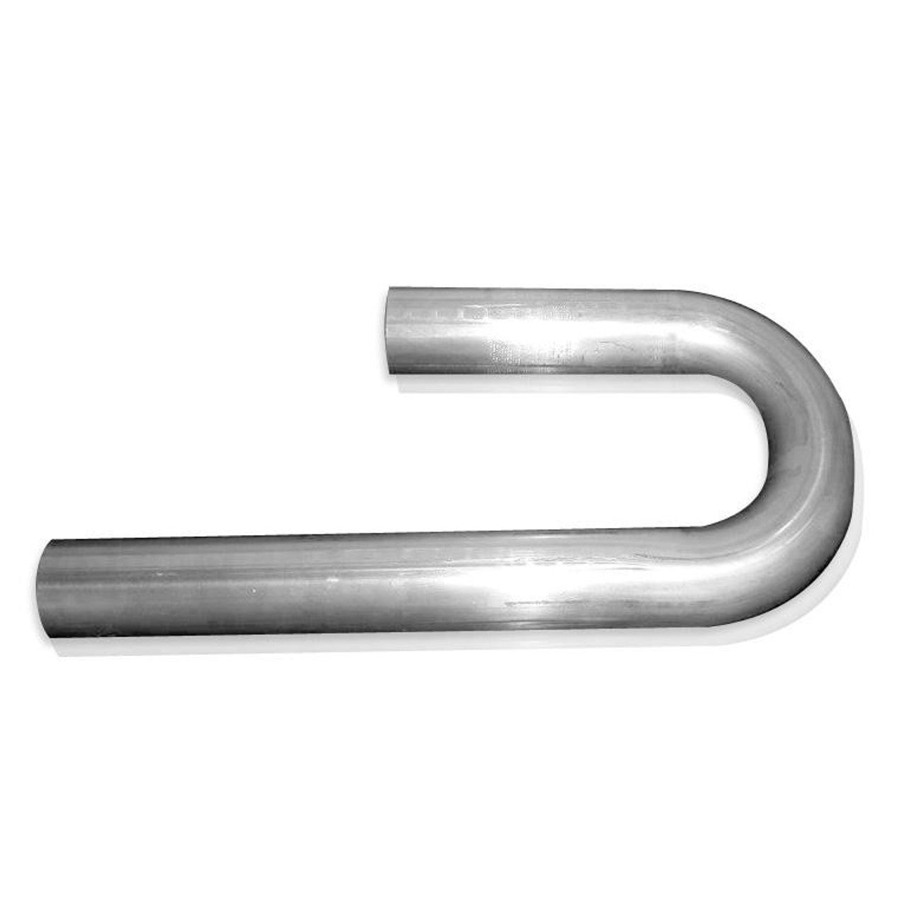 Stainless Works 180 Degree Stainless Mandrel J-Bend - 16 Gauge - 2 in Diameter - 6 x 15 in Legs