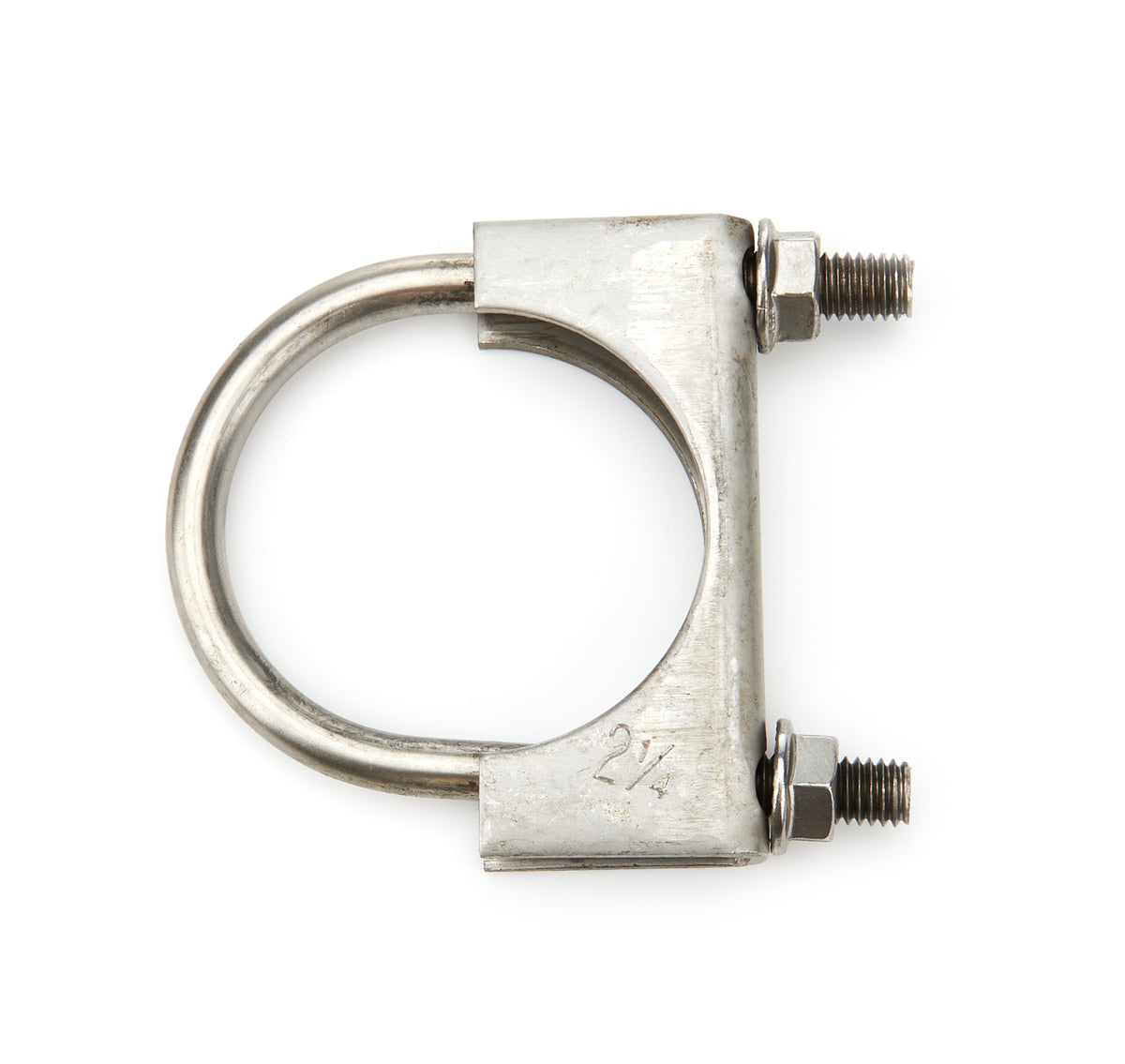 Stainless Works Stainless Exhaust Saddle Clamp - 2-1/4 in Diameter