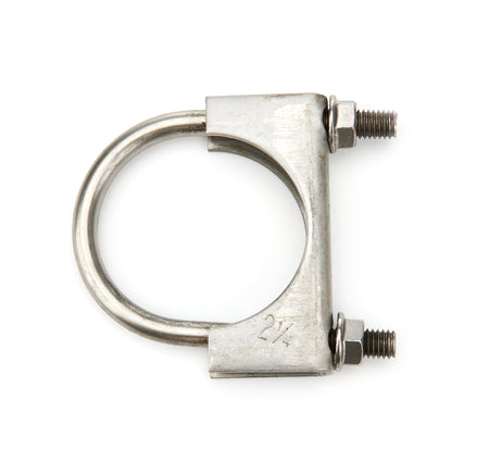 Stainless Works Stainless Exhaust Saddle Clamp - 2-1/4 in Diameter