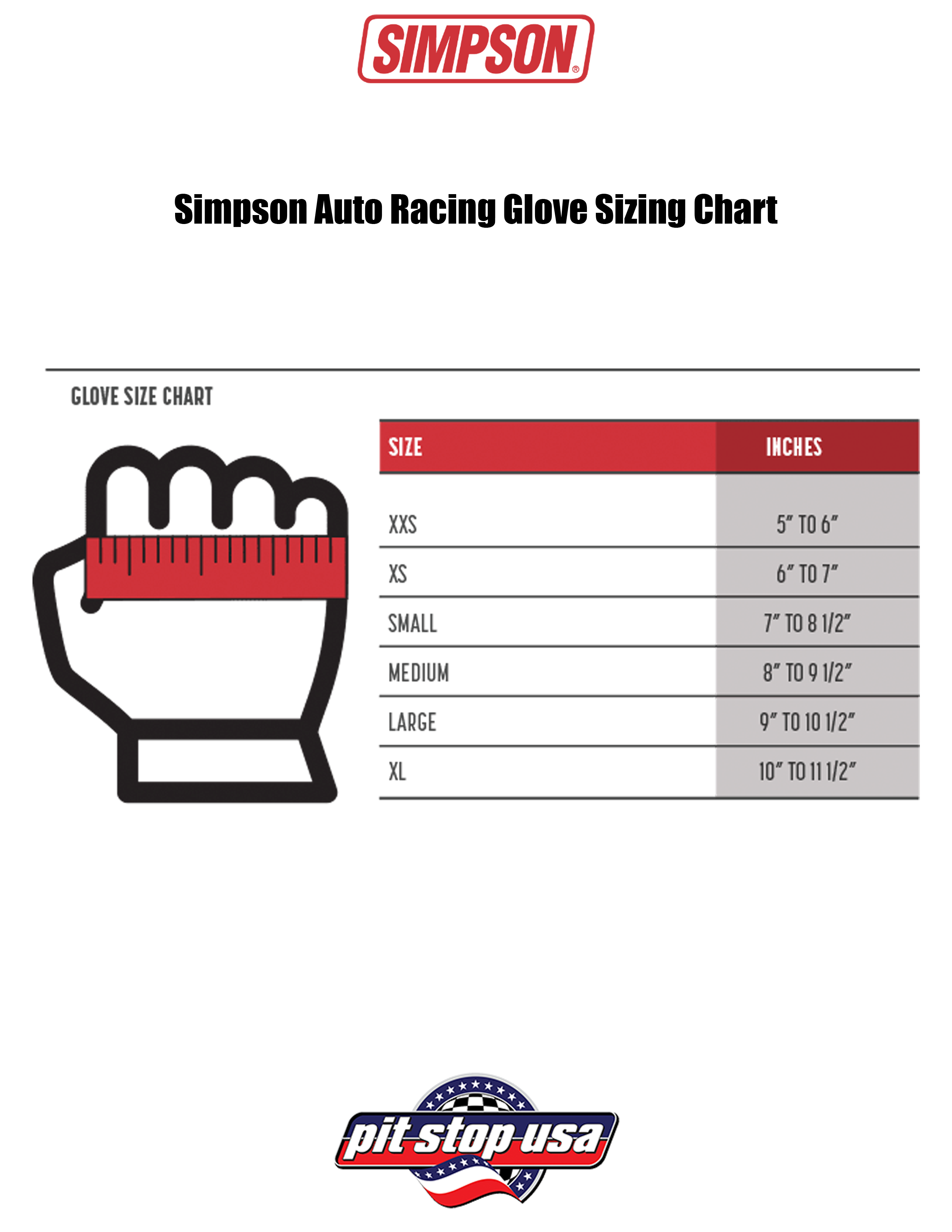Simpson Liberty Glove