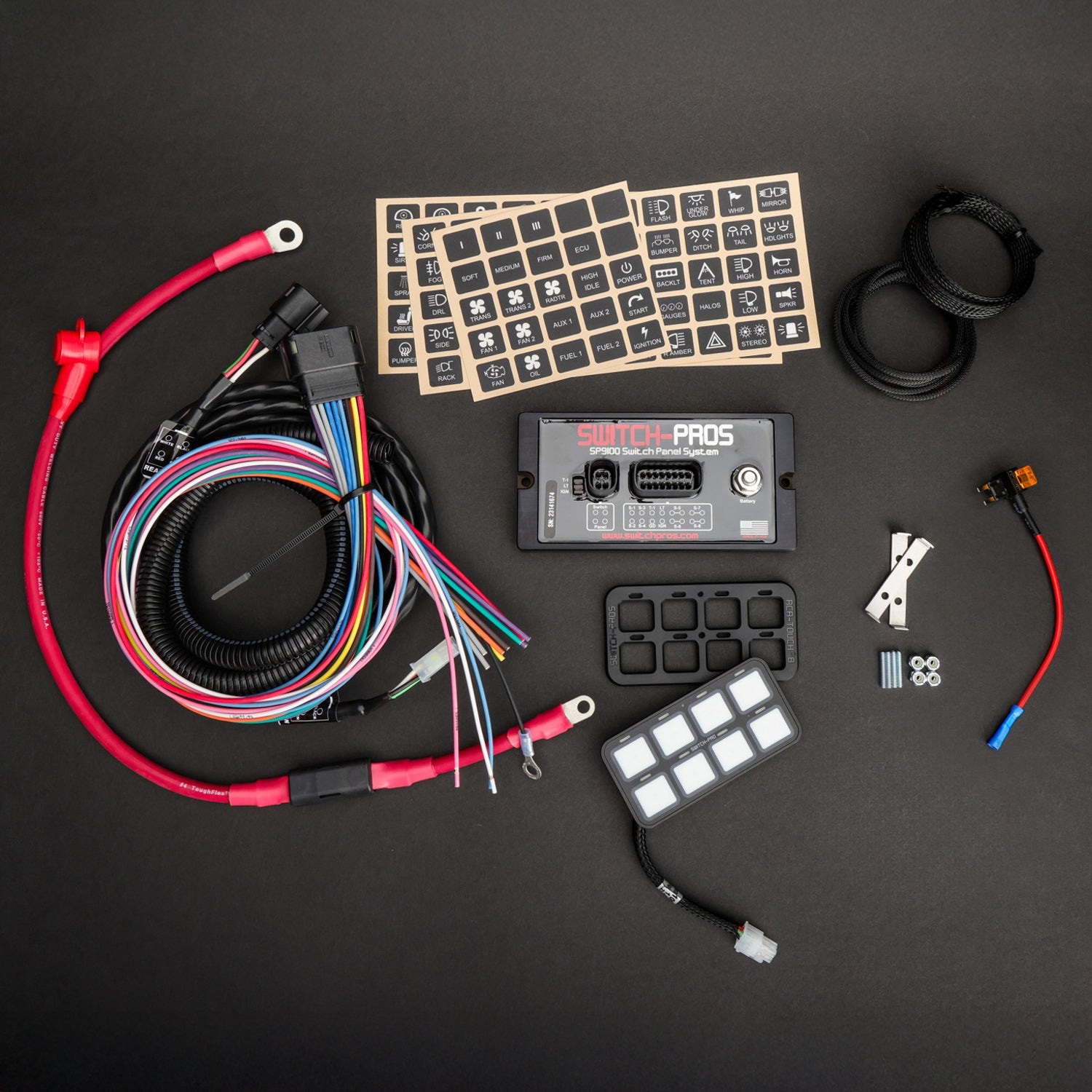 Rugged Radios Switch-Pros - 8 Switch Panel Power System SP9100 SP9100