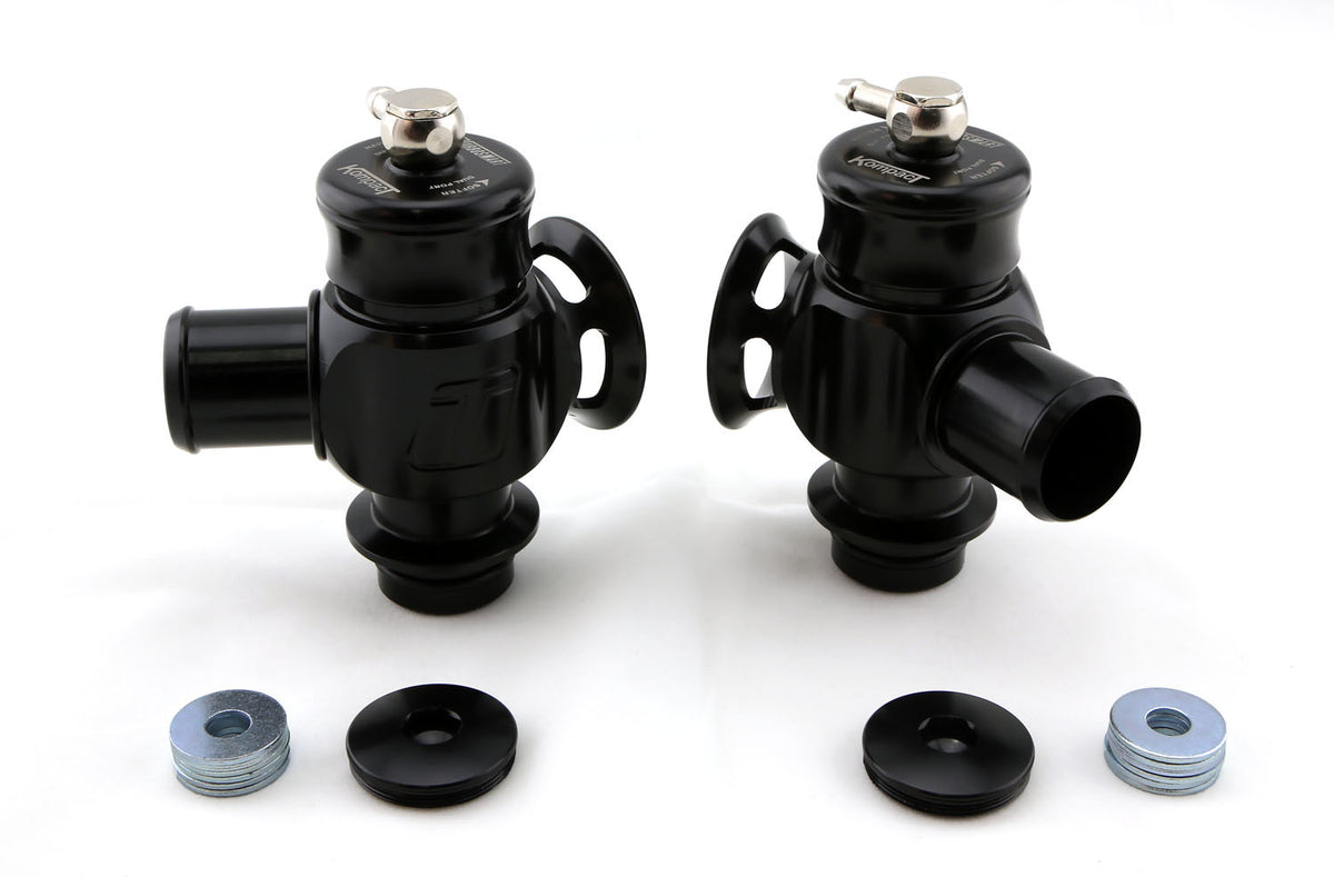 Turbosmart Kompact Dual Port Blow-Off Valve - 34 mm Inlet - Black - Cadillac ATS-V 2015-25