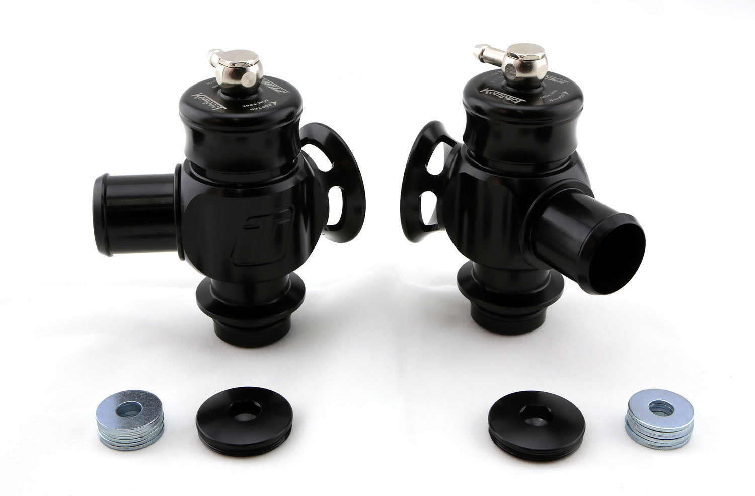 Turbosmart Kompact Dual Port Blow-Off Valve - 34 mm Inlet - Black - Cadillac ATS-V 2015-25