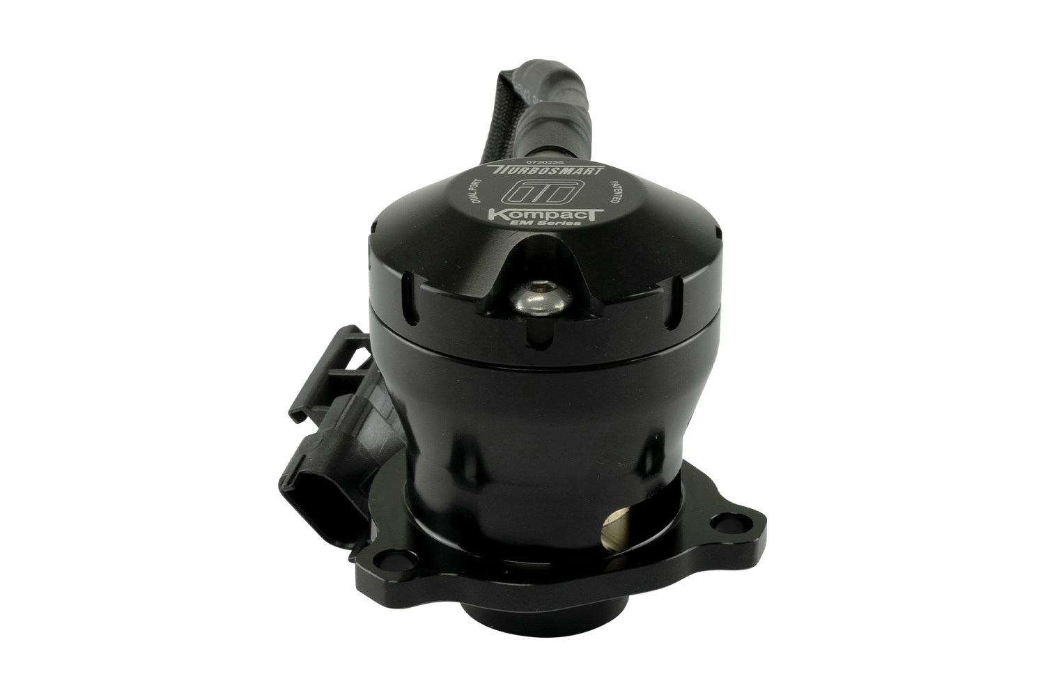 Turbosmart Kompact EM Blow-Off Valve - Diverter Valve - Black - Jeep Wrangler JL 2018-25