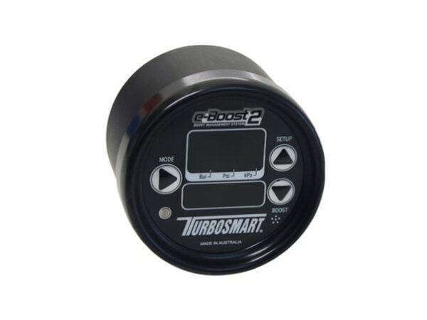 Turbosmart E-Boost 2 Boost Controller - Programmable - 60 mm Diameter - Black Face