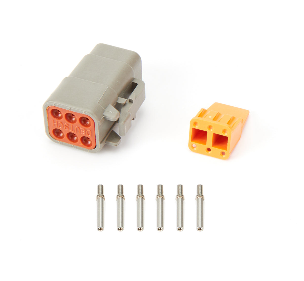 Turbosmart eGate 6 Way Sensor Plug Kit Fits DTM Connector - 14 Gauge Wire