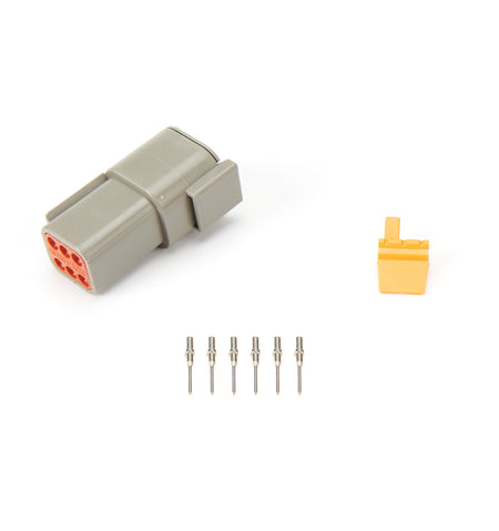 Turbosmart eGate 6 Way Sensor Socket Kit - 14 Gauge Wire