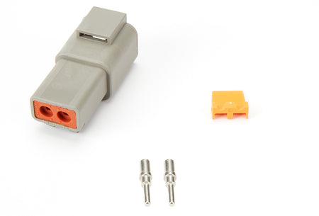 Turbosmart eGate 2 Way Motor Socket Kit Fits DTP Connector - 22 Gauge Wire