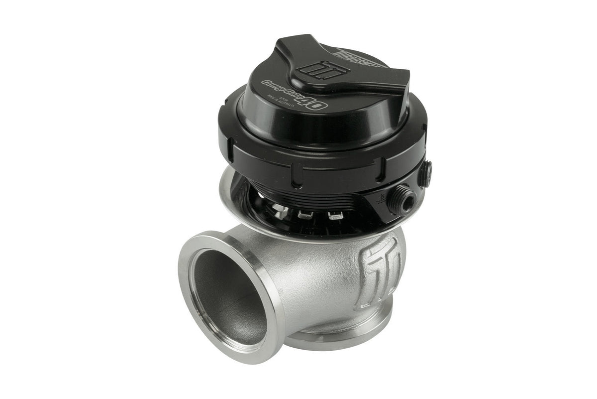 Turbosmart GenV CompGate 40 Wastegate - 14 psi Spring - 40 mm Diameter - Black