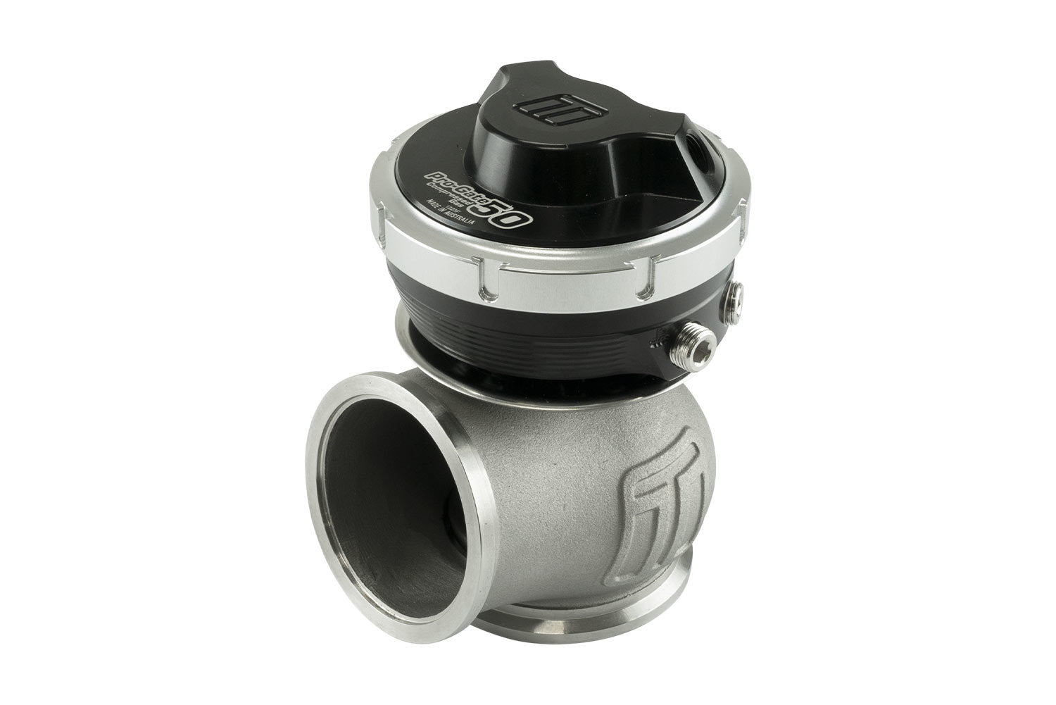Turbosmart GenV ProGate Wastegate - 5 psi Spring - 50 mm Diameter - Black