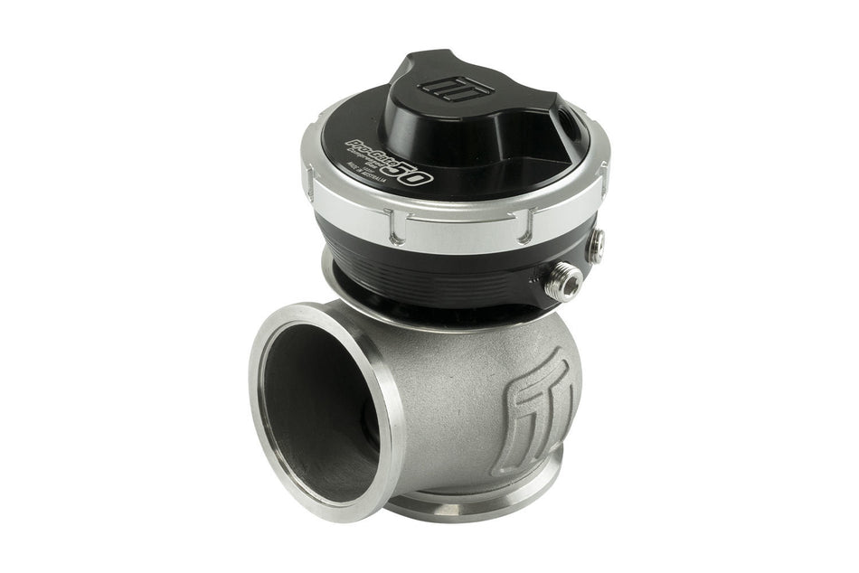 Turbosmart GenV ProGate Wastegate - 5 psi Spring - 50 mm Diameter - Black