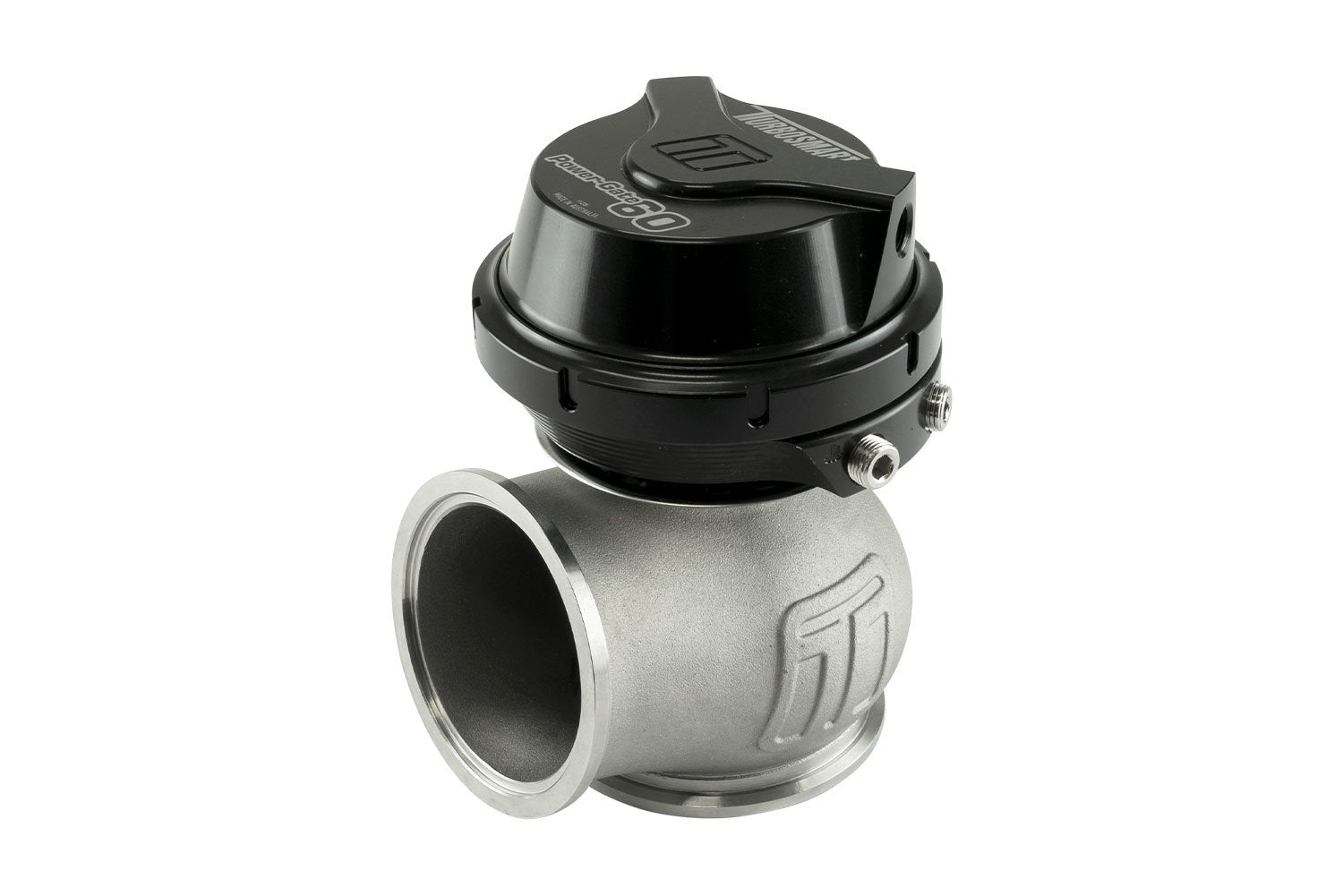 Turbosmart GenV PowerGate 60 Wastegate - 14 psi Spring - 60 mm Diameter - Black