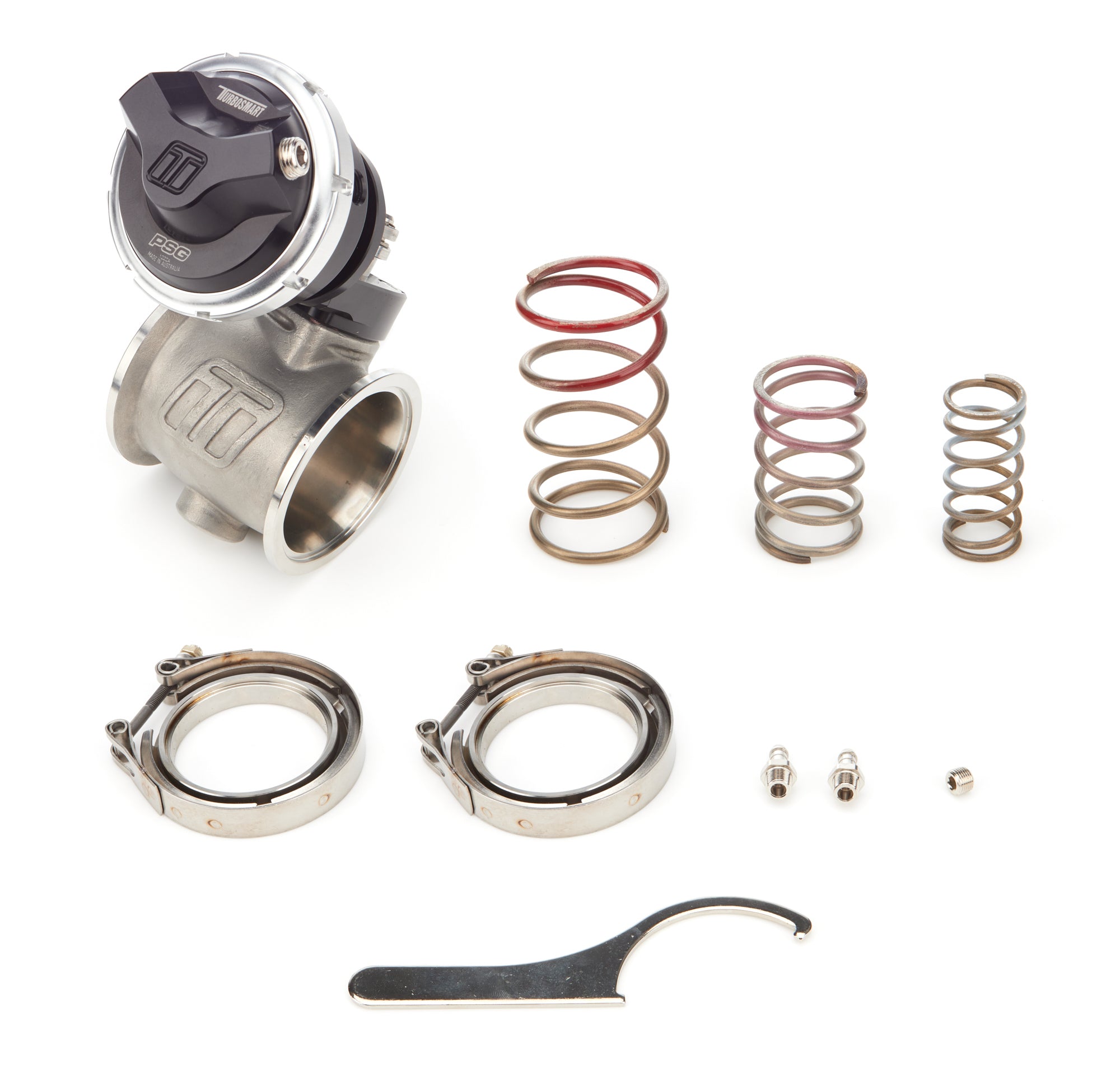 Turbosmart Straight-Gate 50 Wastegate - 6 psi - 50 Diameter - Black