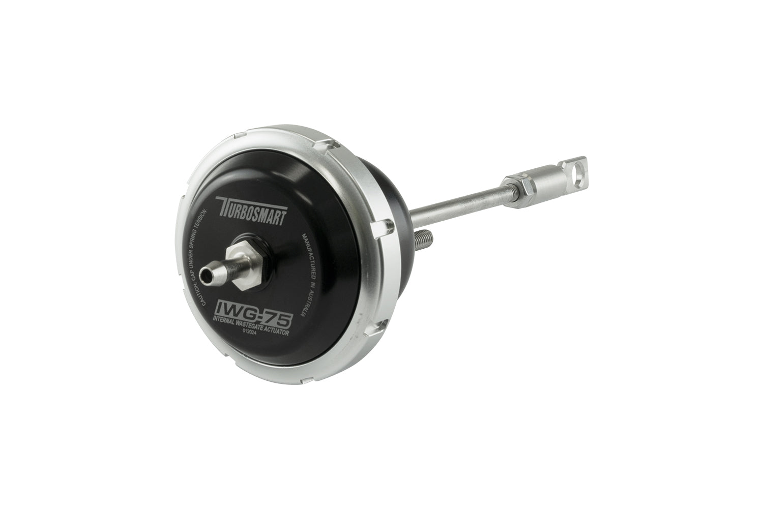 Turbosmart IWG75 Wastegate Actuator - 12 psi Spring - Black / Clear - Ford Focus 2016-18