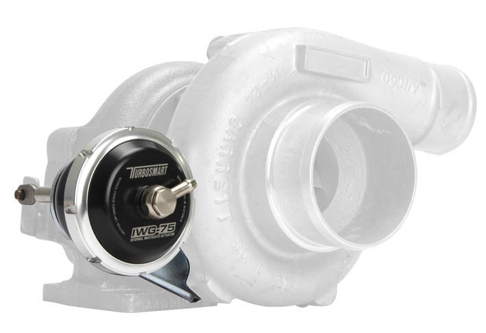 Turbosmart IWG75 Wastegate Actuator - 3 psi Spring - Black / Clear - Garrett GT2860R