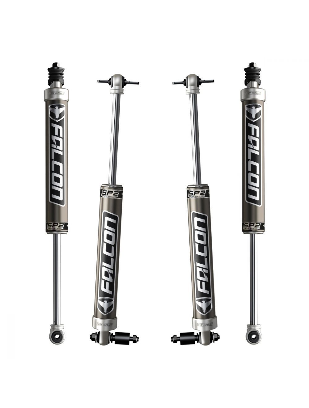 Teraflex Falcon SP2 2.1 Monotube Aluminum Shock - 2.3 in OD - Jeep Wrangler JK 2007-18