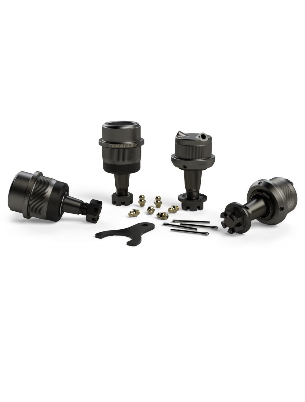 Teraflex HD Adjustable Ball Joint - Upper / Lower - Right Side - Press-In - Jeep Wrangler JK 2007-18 3442022