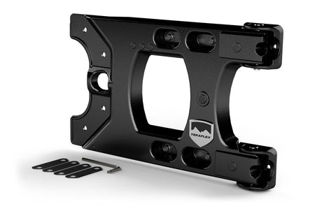 Teraflex Alpha HD Spare Tire Carrier Mount - Tailgate Mount - Black - Jeep Wrangler JK 2007-18 4838100