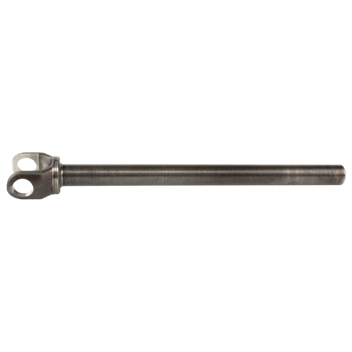 TEN Factory Dana 44 Axle Shaft - 22 in Long - Blank Splines - Black Oxide - GM Fullsize Truck 1963-86