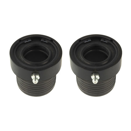 TEN Factory Outer Axle Housing Seal - Bellows - 1.438 in OD - 0.813 in ID - Black - Dana 30 / 44 (Pair)