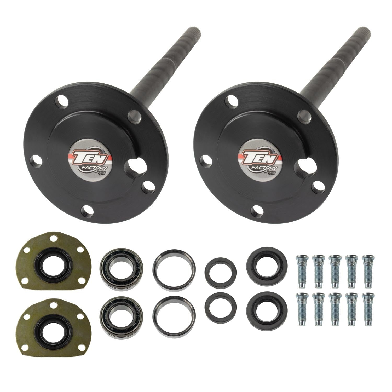 TEN Factory Performance AMC 20 Rear Axle Kit - 29 Spline - Black Oxide - Jeep CJ5 / CJ7 1976-82 MG22126