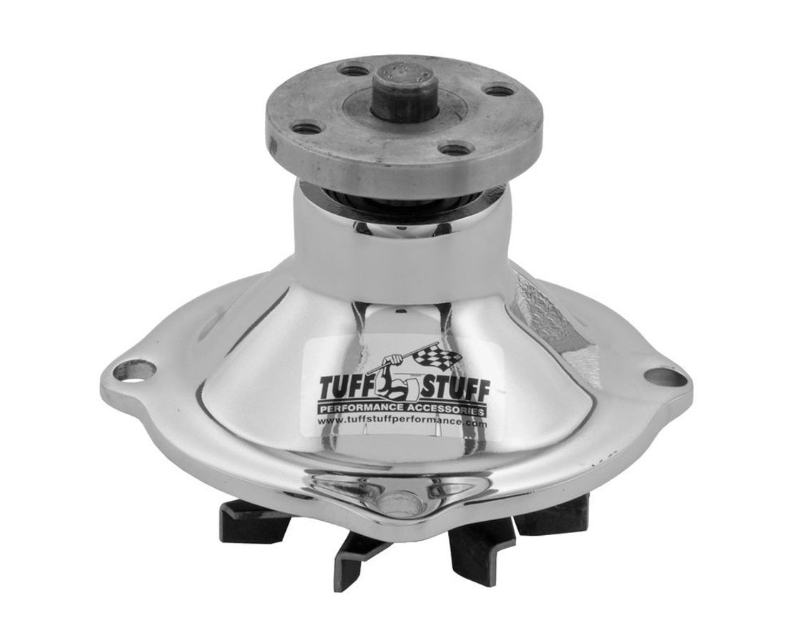 Tuff Stuff Performance Mechanical Water Pump SuperCool High Volume Iron - Chrome