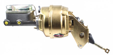 Tuff-Stuff Brake Booster / Master Cylinder - 8 in OD - 0.938 in Bore - Gold Zinc Plated - Mopar A-Body / B-Body / E-Body 1964-74