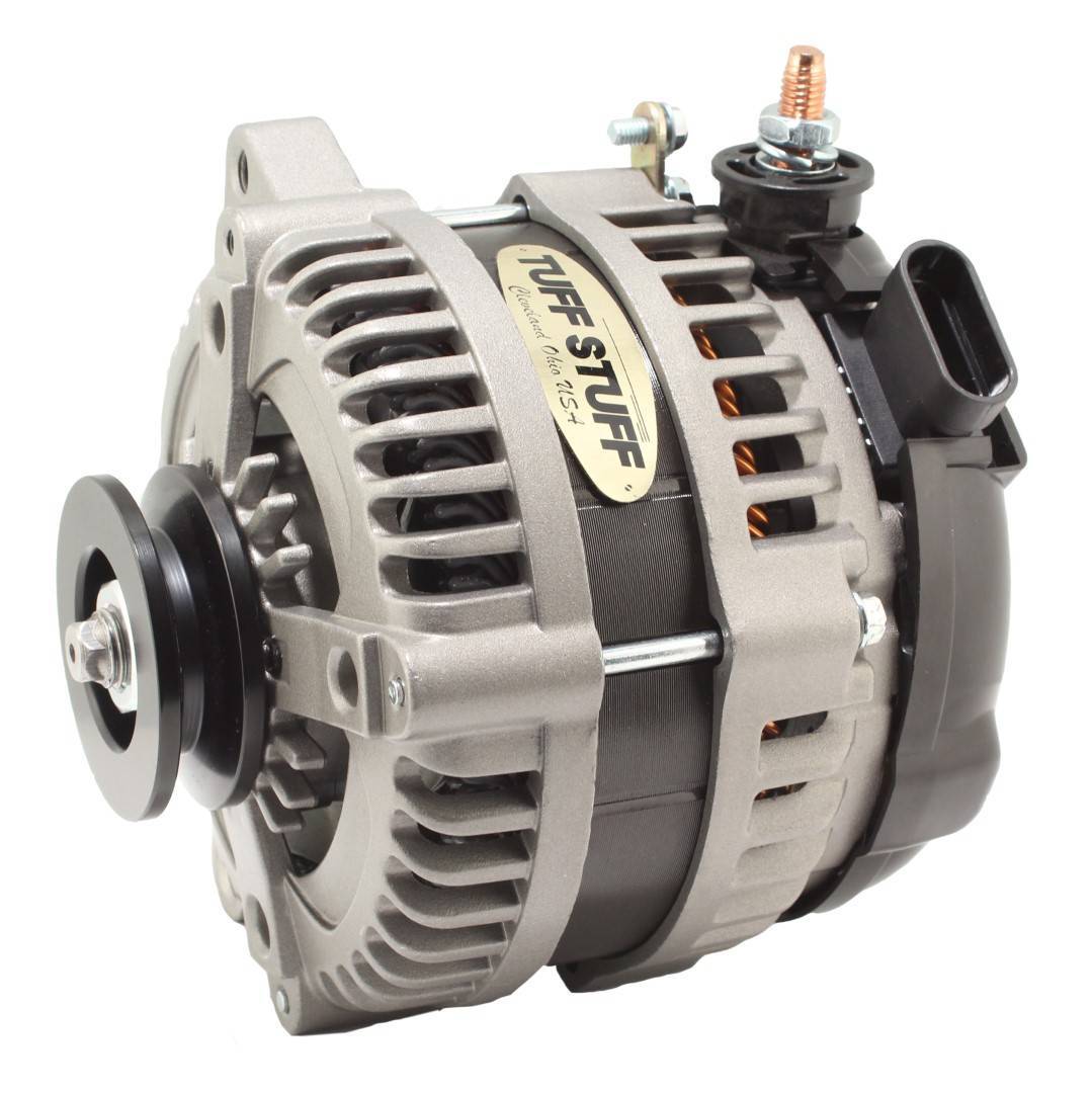 Tuff-Stuff Factory Cast PLUS OEM GM Alternator - Single V-Belt Pulley