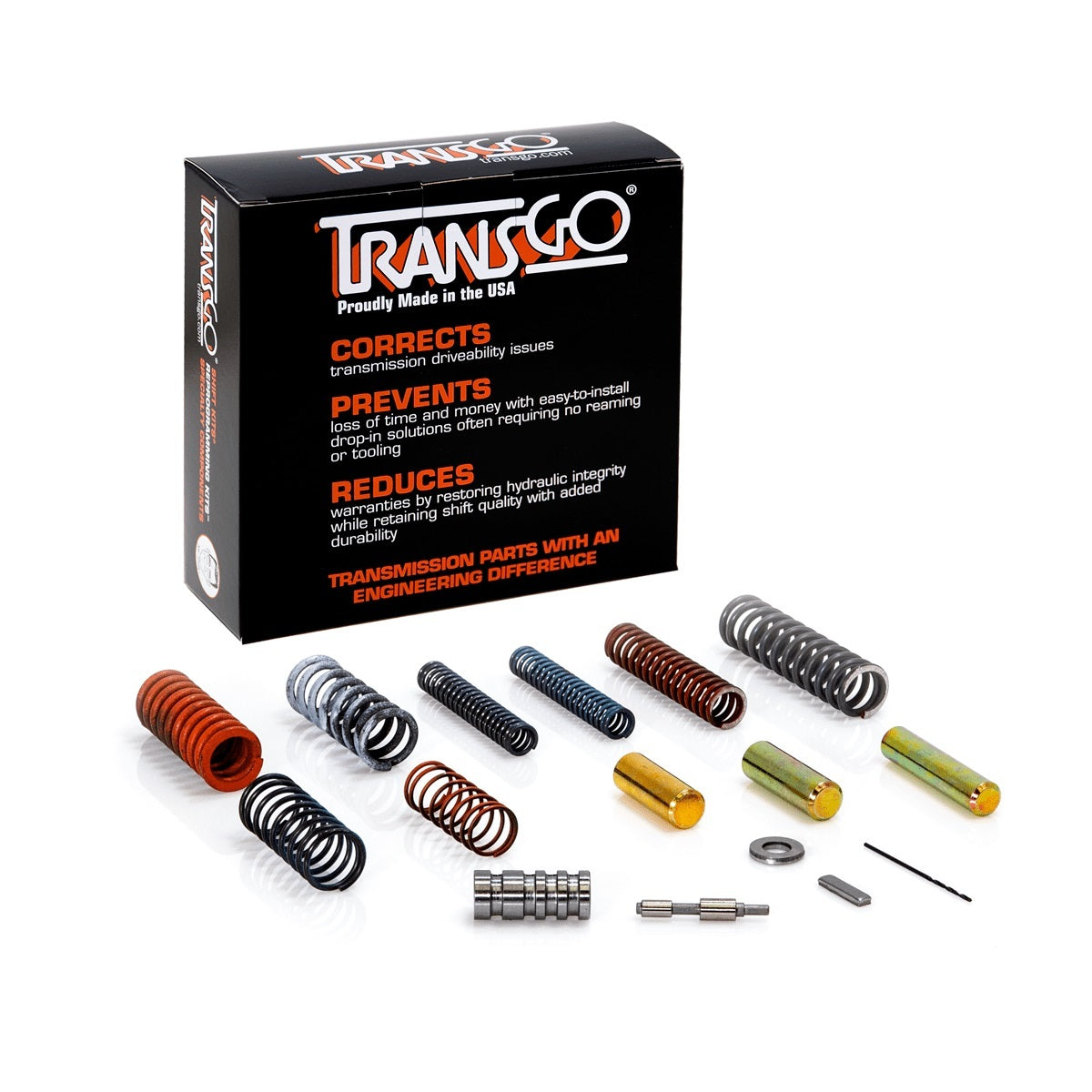 TransGo SHIFT KIT Valve Body Repair Kit - A340 / A341 / A343 / AW4